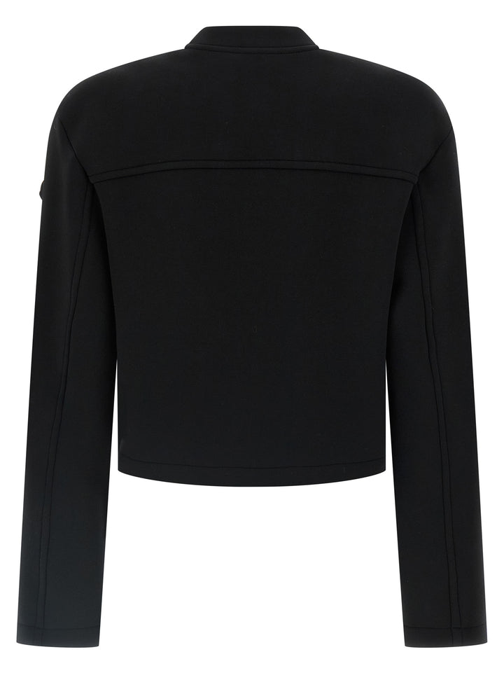 MONCLER GENIUS Black Viscose Sweatshirt