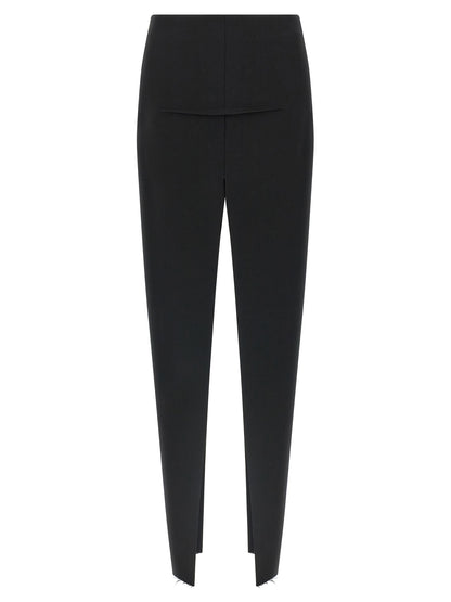 Rick Owens Black Virgin Wool Mini Skirt