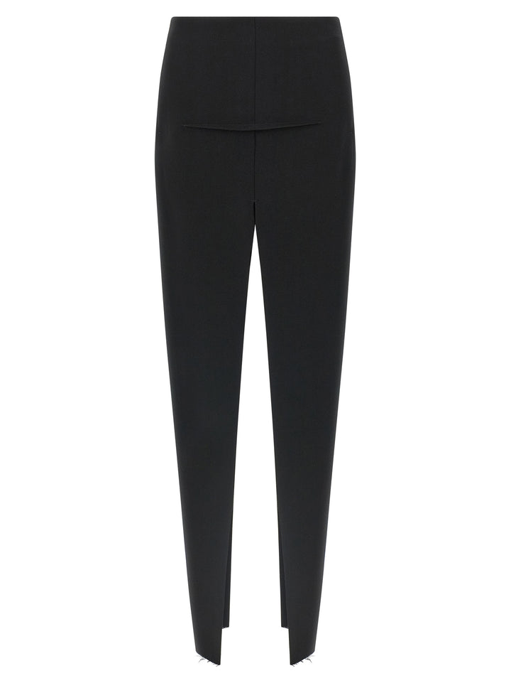 Rick Owens Black Virgin Wool Mini Skirt