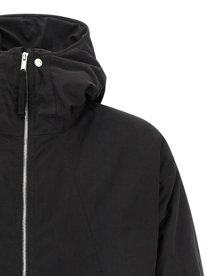 Thom Krom Black Polyester Shell Jacket