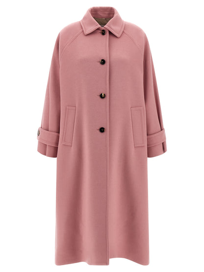 Alberto Biani Multicolor Virgin Wool Coat