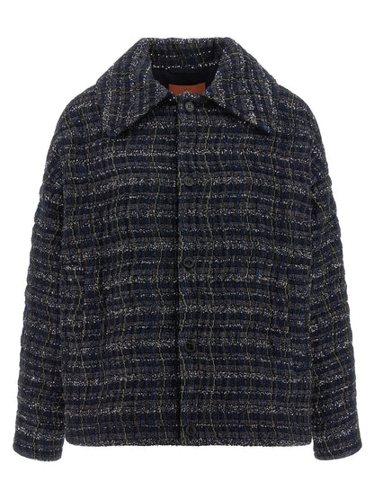 Missoni Blue Viscose Coat