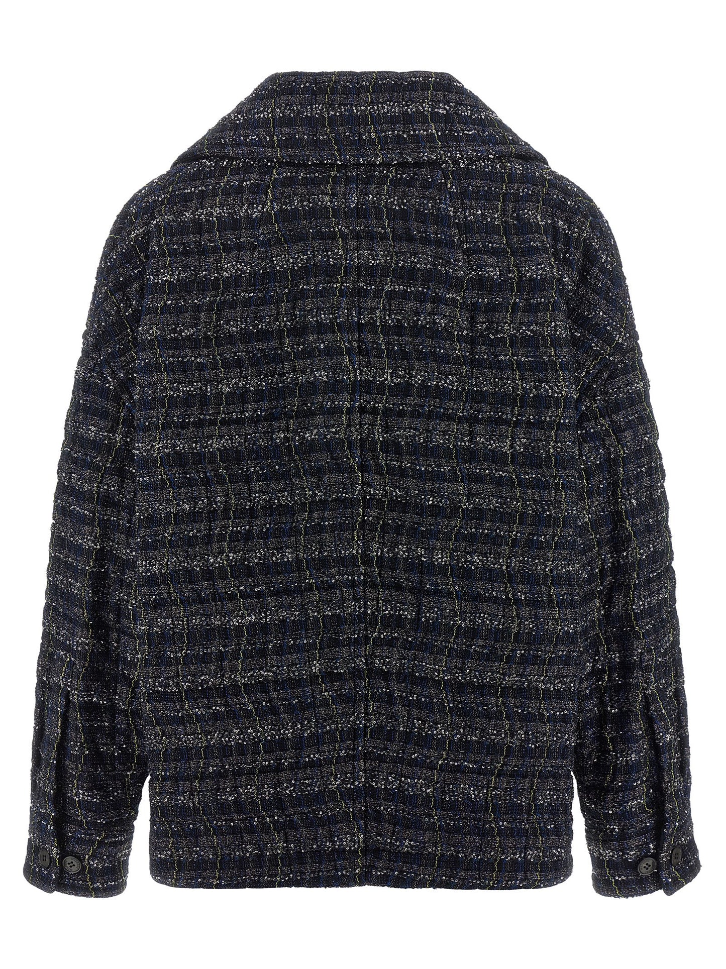 Missoni Blue Viscose Coat