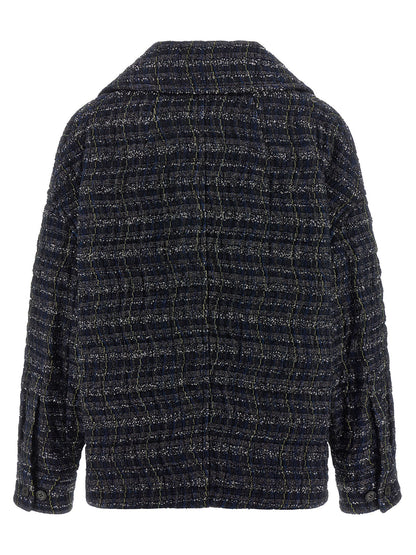 Missoni Blue Viscose Coat