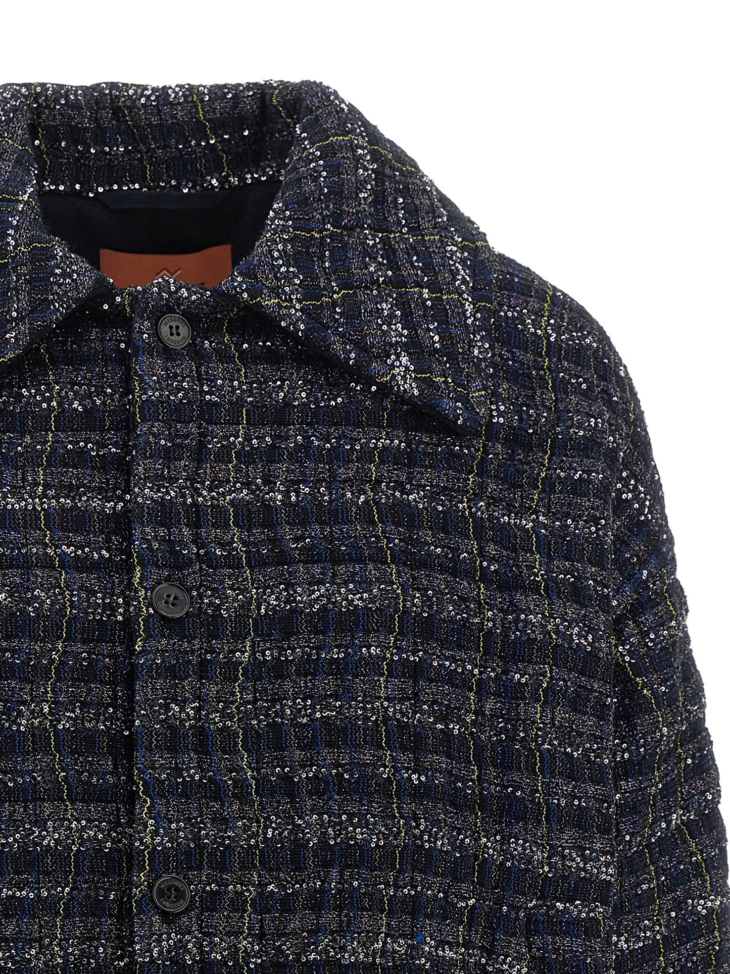 Missoni Blue Viscose Coat