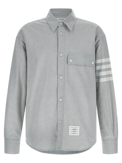 Thom Browne Gray Cotton Blouse