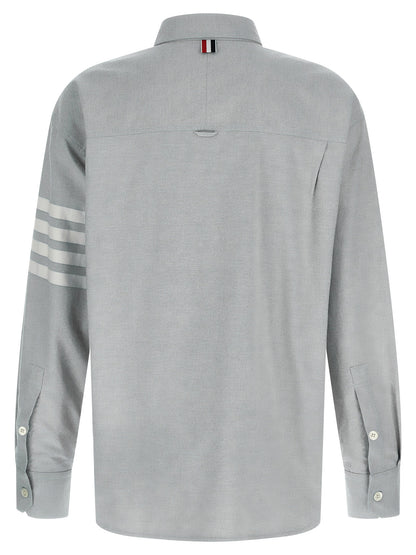 Thom Browne Gray Cotton Blouse