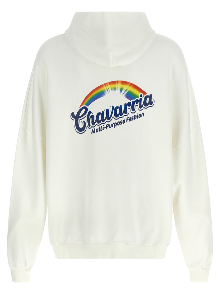WILLY CHAVARRIA White Cotton Sweatshirt