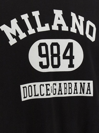 Dolce & Gabbana Bicolor Cotton Sweatshirt