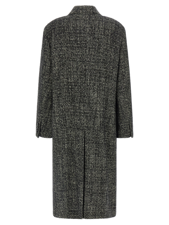 Dolce & Gabbana Bicolor Polyamide Coat