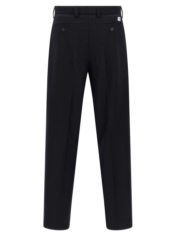 Department 5 Blue Wool Casual Pants