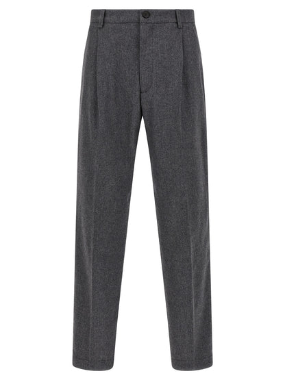 Department 5 Gray Wool Casual Pants