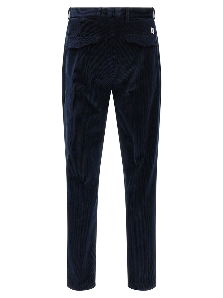 Department 5 Blue Cotton Casual Pants