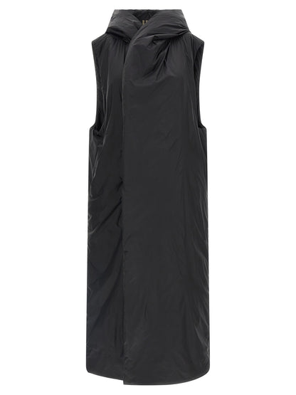DRKSHDW Black Nylon Sleeveless Jacket