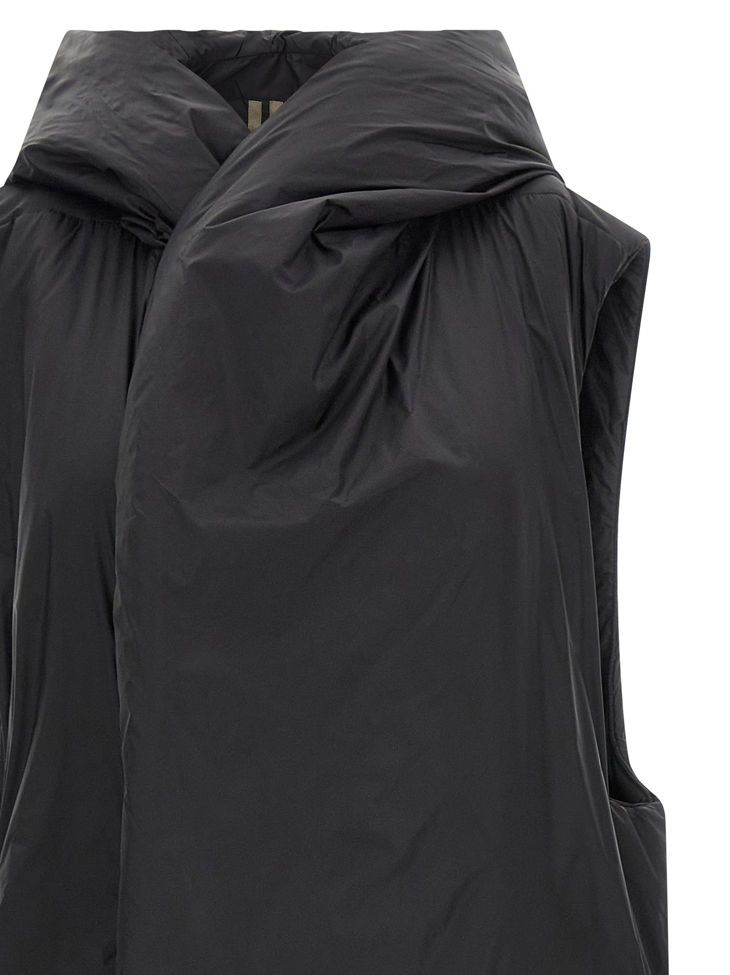 DRKSHDW Black Nylon Sleeveless Jacket