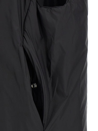 DRKSHDW Black Nylon Sleeveless Jacket
