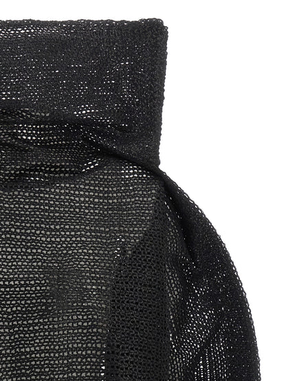 Issey Miyake Black Wool Sweatshirt