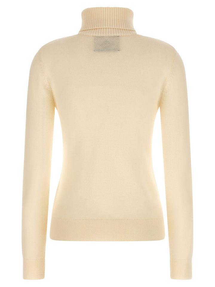 PERFECT MOMENT White Merino Wool Cardigan