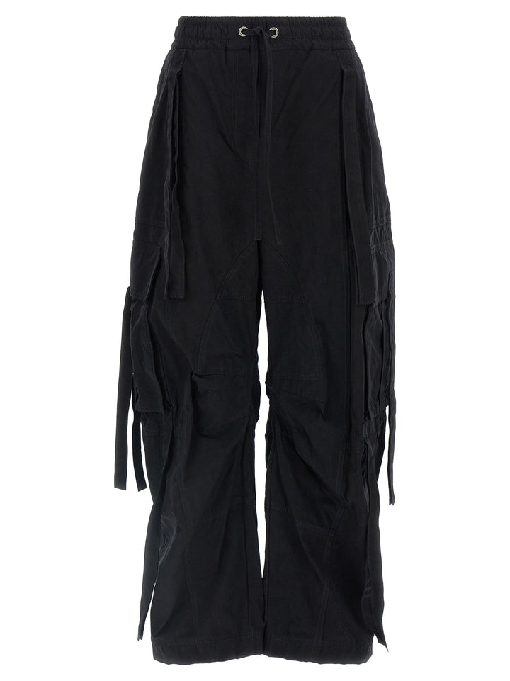 Dolce & Gabbana Black Cotton Cargo Pants