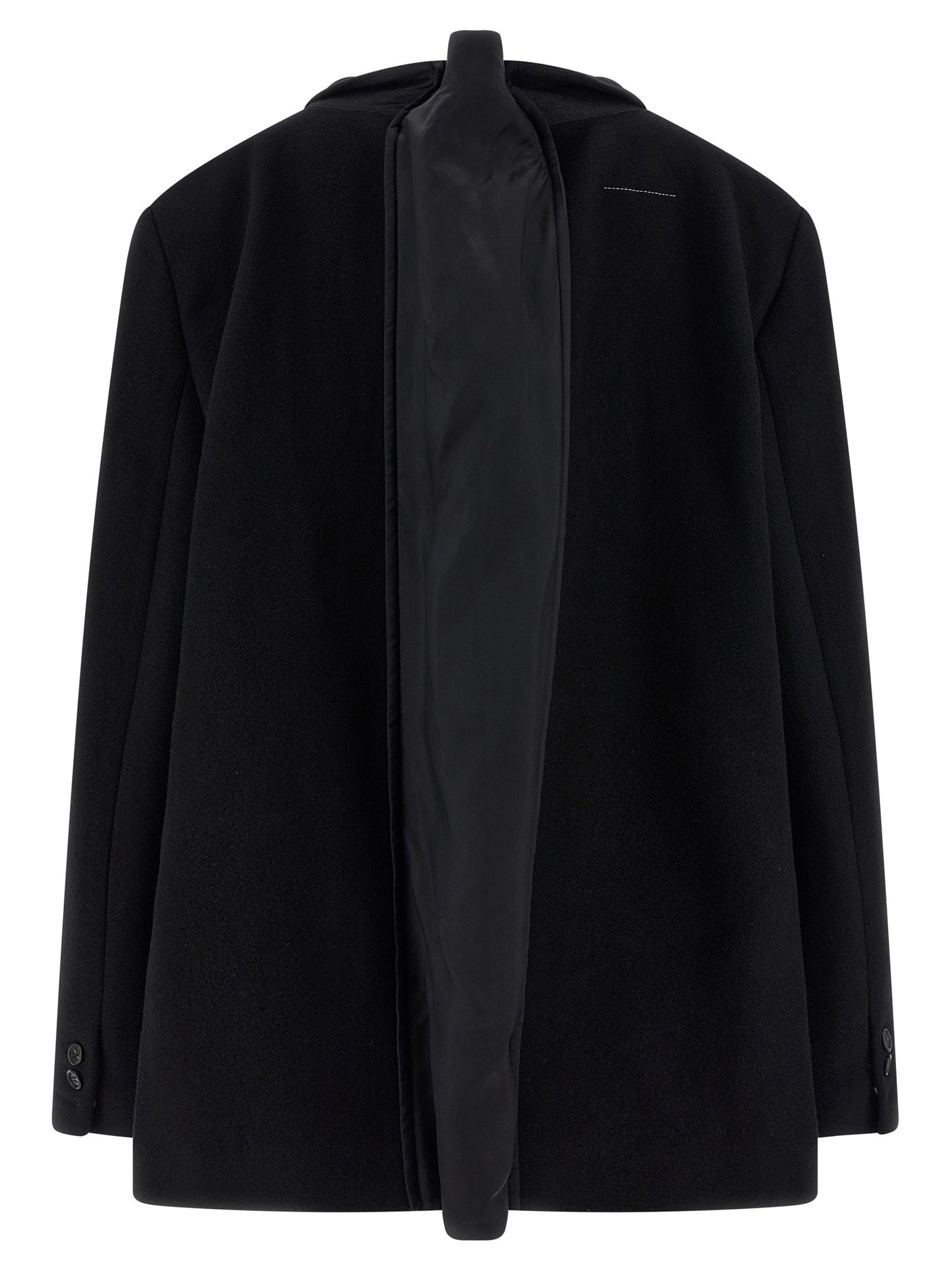 MM6 Maison Margiela Black Virgin Wool Blazer
