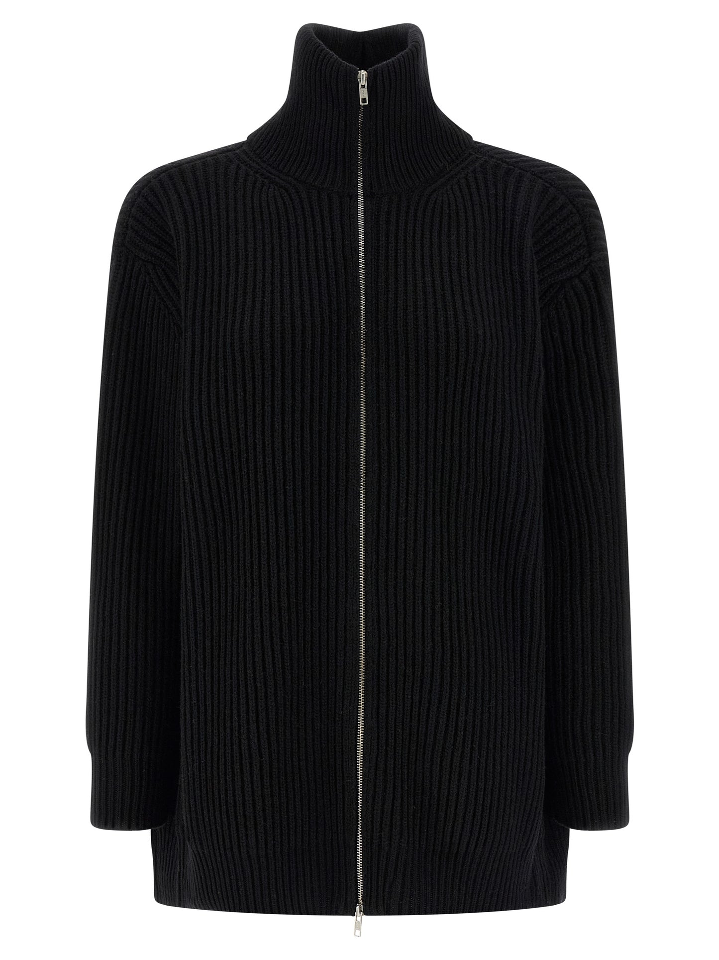 MM6 Maison Margiela Black Wool Short Dress