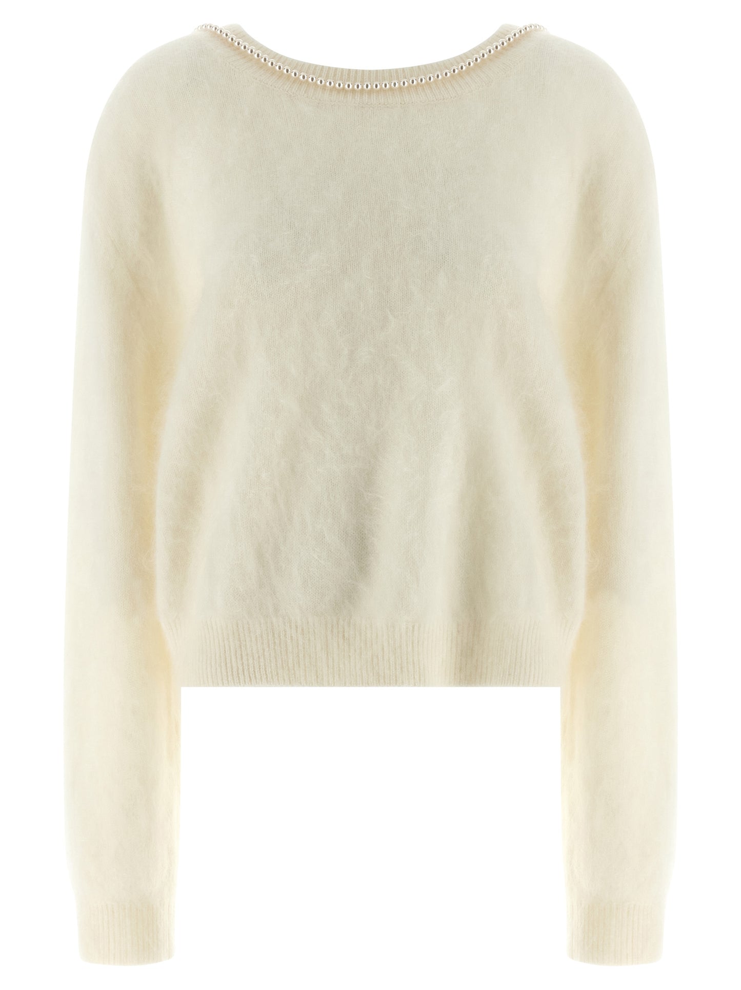 BERNADETTE White Cashmere Cardigan