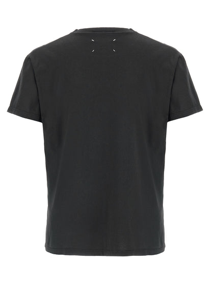 Maison Margiela Black Cotton T-Shirt