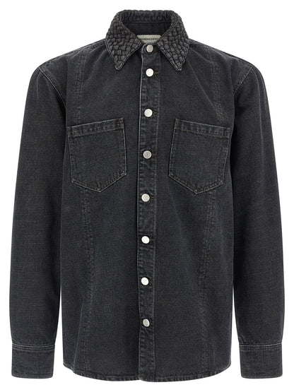 Namacheko Black Cotton Blouse