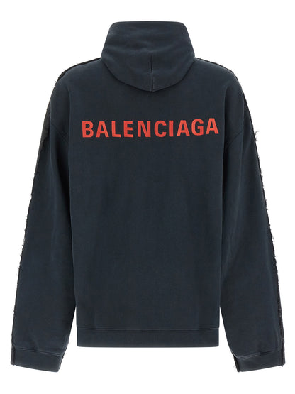 Balenciaga Black Cotton Denim Jacket
