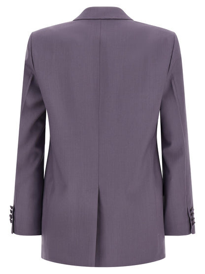 Gucci Purple Wool Blazer