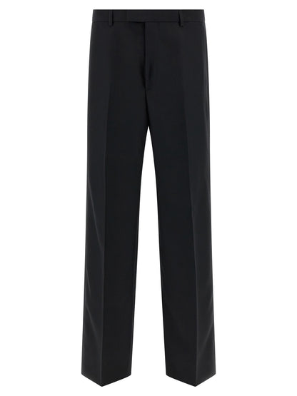 Gucci Black Polyester Dress Pants