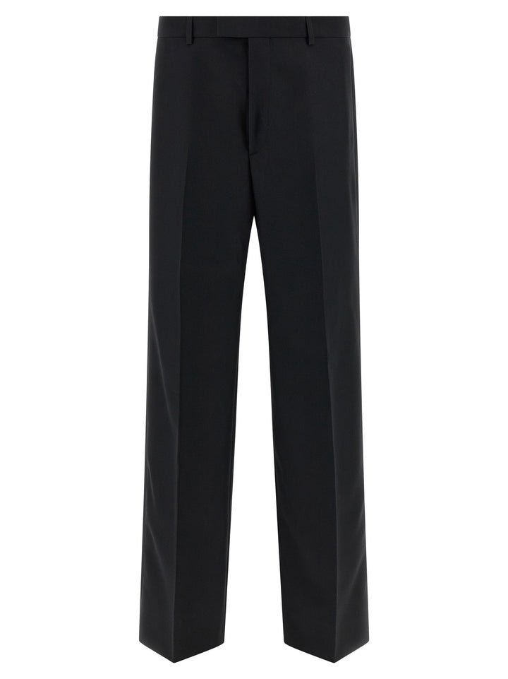 Gucci Black Polyester Dress Pants