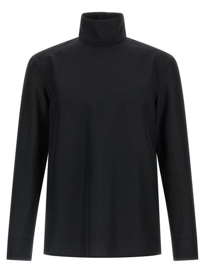 Gucci Black Polyester Blouse