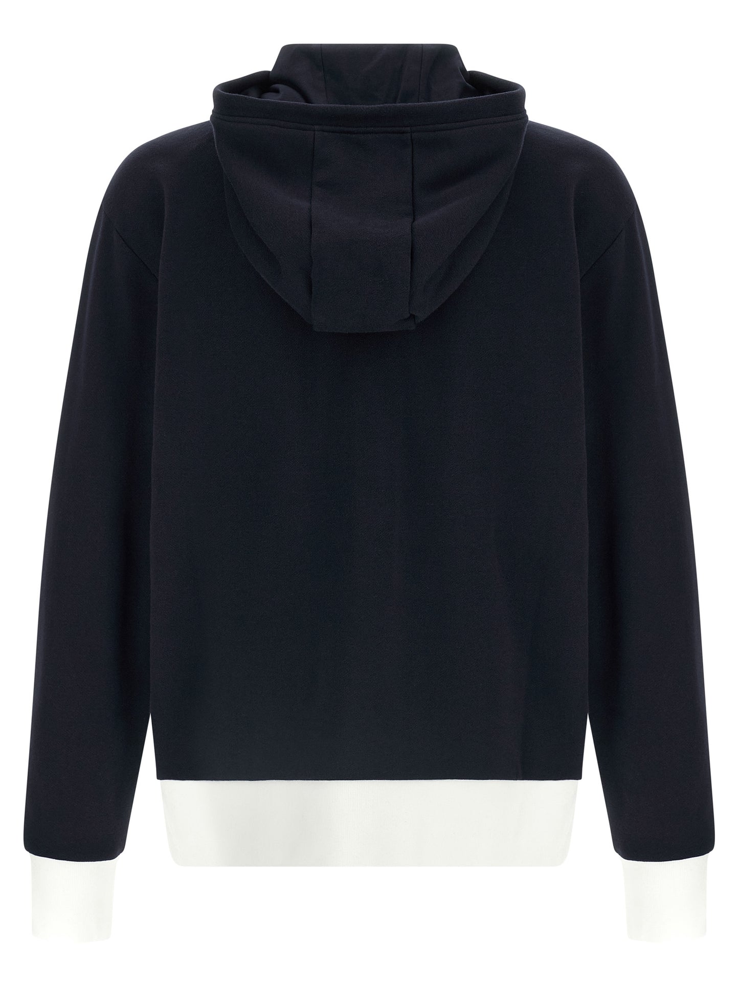 Thom Browne Blue Cotton Sweatshirt