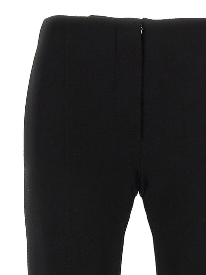 Sportmax Black Viscose Casual Pants