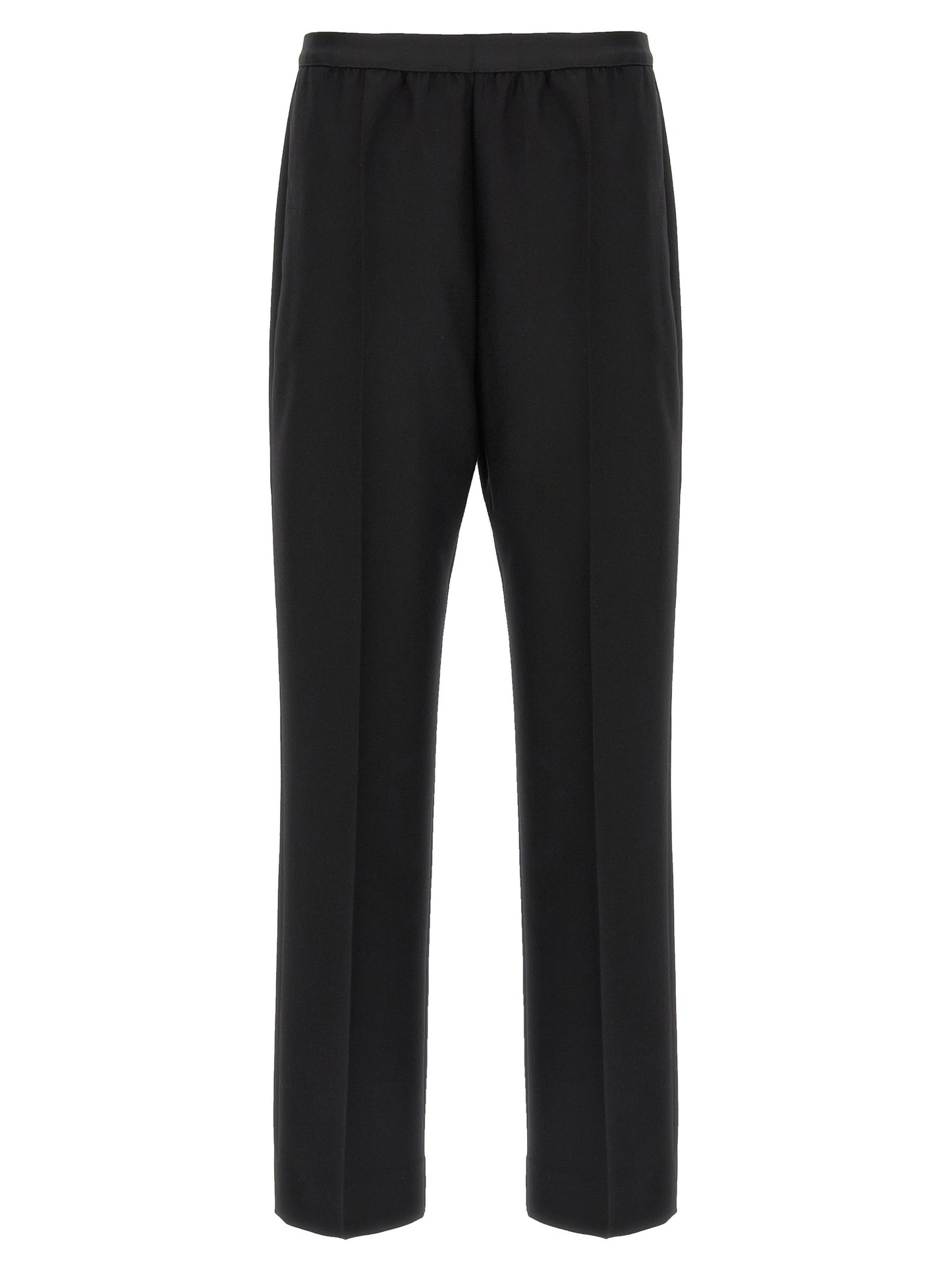 Maison Margiela Black Virgin Wool Casual Pants