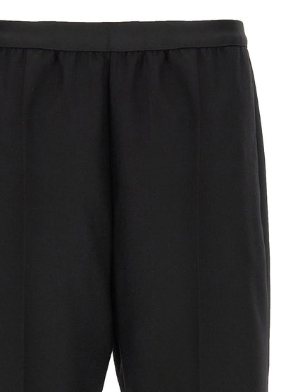 Maison Margiela Black Virgin Wool Casual Pants