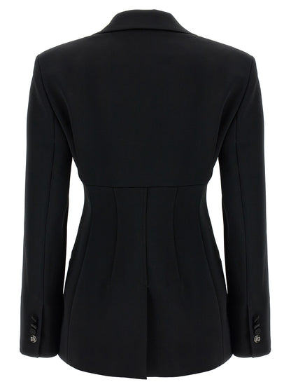 Max Mara Black Viscose Blazer