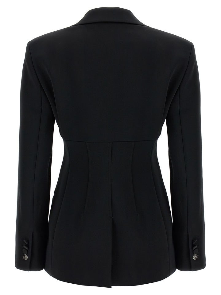 Max Mara Black Viscose Blazer