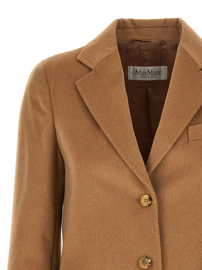 Max Mara Beige Wool Blazer