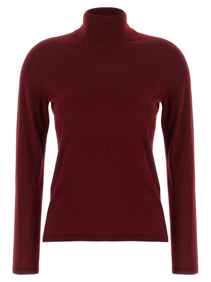 Max Mara Bordeaux Cashmere Cardigan