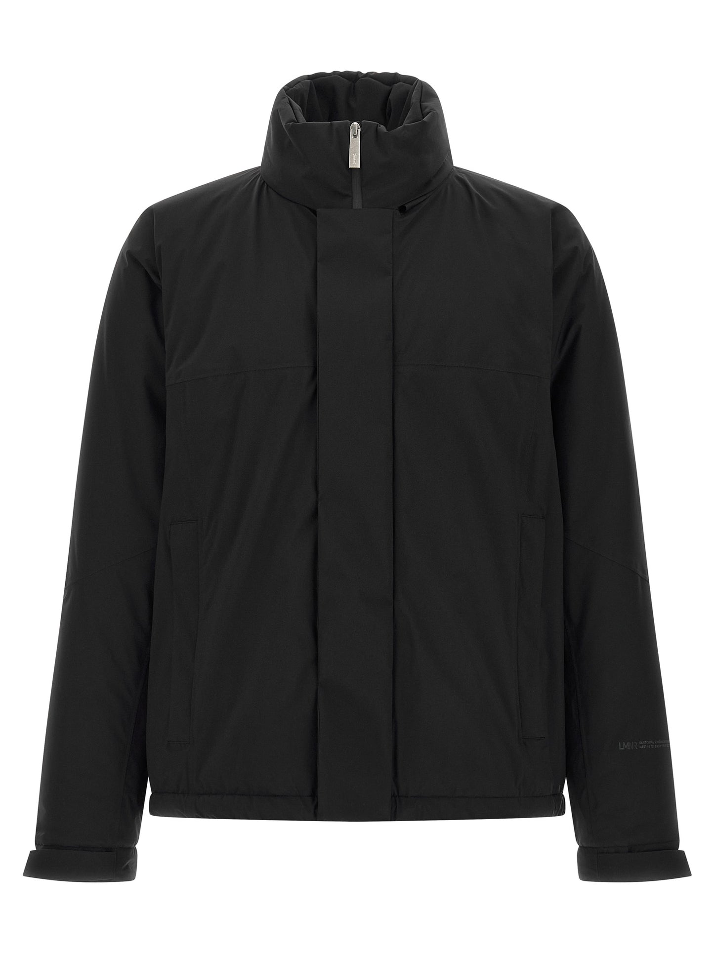 LAMINAR Black Polyamide Shell Jacket