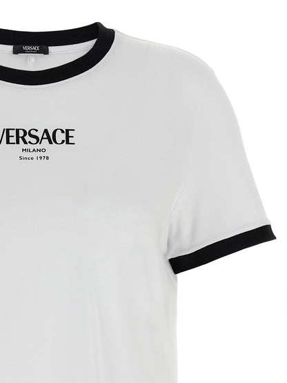 Versace Bicolor Viscose T-Shirt