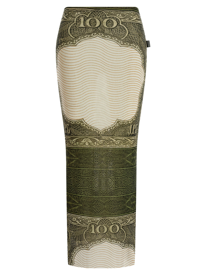 Jean Paul Gaultier Multicolor Polyamide Mini Skirt