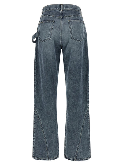 J.W.Anderson Blue Cotton Jeans Denim