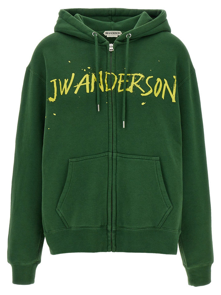 J.W.Anderson Bicolor Cotton Hoodie