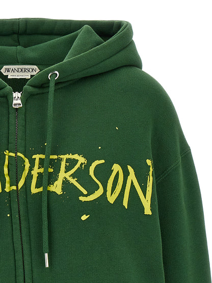 J.W.Anderson Bicolor Cotton Hoodie