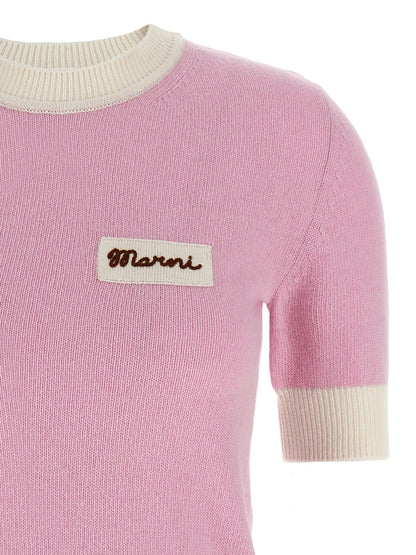 Marni Multicolor Wool Cardigan