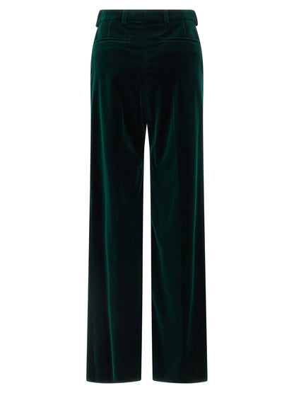 Gucci Bicolor Cotton Casual Pants