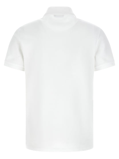 Balmain Bicolor Cotton Polo Shirt